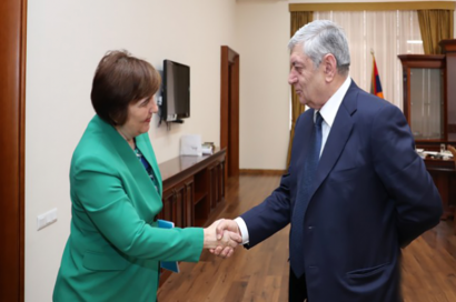 Ֆելիքս Ցոլակյանն ընդունել է Հայաստանում ՅՈԻՆԻՍԵՖ-ի ներկայացուցչին