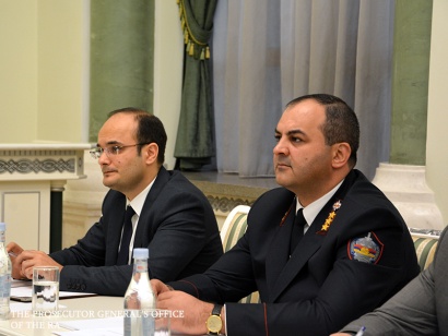 ՀՀ գլխավոր դատախազ Արթուր Դավթյանն ընդունել է ԵԽ մարդու իրավունքների գլխավոր տնօրինության ղեկավարին