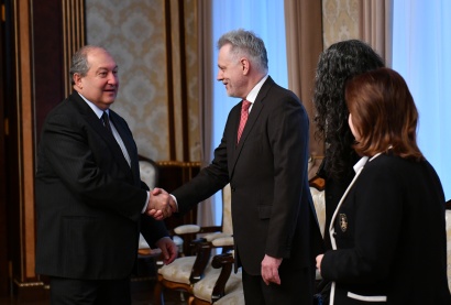 Նախագահ Արմեն Սարգսյանը հանդիպել է IBM ընկերության ներկայացուցիչների հետ. ՖՈՏՈՌԵՊՈՐՏԱԺ