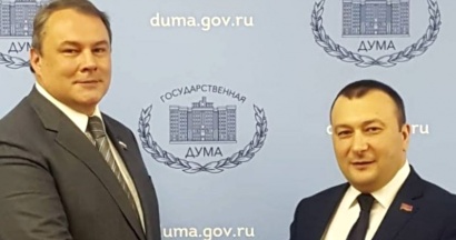 Աշխատանքային այցով Մոսկվայում գտնվող Վահե Էնֆիաջյանը հանդիպել է ՌԴ ԴԺ Պետական դումայի նախագահի տեղակալի հետ