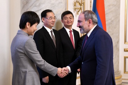 Նիկոլ Փաշինյանն ընդունել է Չինաստանի Ժողովրդական ներկայացուցիչների համաչինական ժողովի մշտական կոմիտեի նախագահի տեղակալին