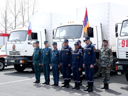 Արտակարգ իրավիճակների նախարարությունից դեպի Իրան է ուղևորվել ջրհեղեղից տուժած ազգաբնակչությանն օժանդակություն ցուցաբերելու նպատակով մարդասիրական օգնության շարասյունը. ՖՈՏՈՌԵՊՈՐՏԱԺ, ՏԵՍԱՆՅՈՒԹ