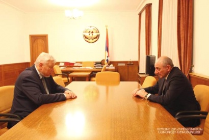 Բակո Սահակյանն ընդունել է ԵԱՀԿ գործող նախագահի անձնական ներկայացուցիչ, դեսպան Անջեյ Կասպշիկին