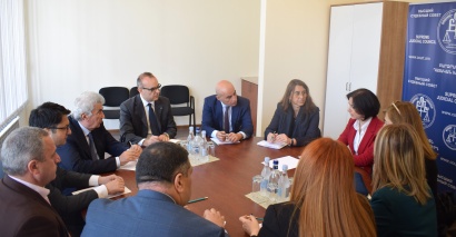 Բարձրագույն դատական խորհրդի նախագահն ընդունել է Իտալիայի Հանրապետության դատական իշխանության պատվիրակությանը
