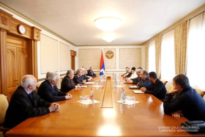 Բակո Սահակյանն ընդունել է Համահայկական խաղերի համաշխարհային կոմիտեի նախագահ Իշխան Զաքարյանի գլխավորած պատվիրակությանը