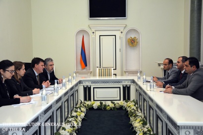 ՀՀ գլխավոր դատախազն ընդունել է ԵԽ մարդու իրավունքների գլխավոր տնօրինության պատվիրակությանը
