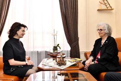 Աննա Հակոբյանն ու Քերոլայն Նաջարյանը քննարկել են ապագա համագործակցության ուղիները