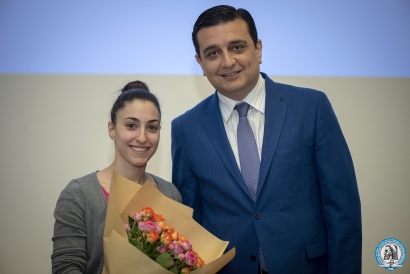 Օլիմպիական խաղերի ամերիկահայ բժիշկ-մասնակից Հուրի Գեբեշյանն այցելել է Հերացու անվան բժշկական համալսարան