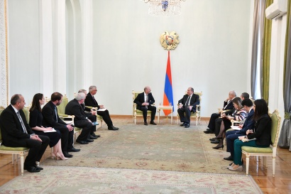 ՀՀ նախագահը հյուրընկալել է «Ֆրաունհոֆեր» արտադրական համակարգերի և նախագծային տեխնոլոգիաների ինստիտուտի պատվիրակությանը. ՖՈՏՈՌԵՊՈՐՏԱԺ