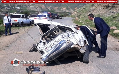 Ողբերգական ավտովթար Վայոց Ձորի մարզում. 35-ամյա վարորդը ВАЗ 2105-ով վթարի է ենթարկվել և տեղում մահացել. ՖՈՏՈՌԵՊՈՐՏԱԺ, ՏԵՍԱՆՅՈՒԹ
