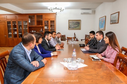 Արցախի պետնախարարն ընդունել է ՀՀ վարչապետի աշխատակազմի «Հանրային կապերի և տեղեկատվության կենտրոն» ՊՈԱԿ-ի պատվիրակությանը