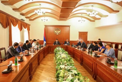 Արցախի պետական նախարարի մոտ քննարկվել են համահայկական 7-րդ ամառային խաղերի կազմակերպչական հարցեր