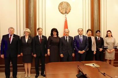 Բելառուսի Ազգային ժողովում կայացել է հանդիպում՝ դեսպան Արմեն Ղևոնդյանի հետ