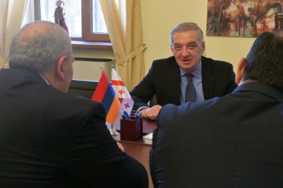 Վրաստանում ՀՀ դեսպանը հանդիպում է ունեցել Վրաստանի խորհրդարանի փոխնախագահ, Հայաստան-Վրաստան խորհրդարանական բարեկամության խմբի համանախագահի հետ