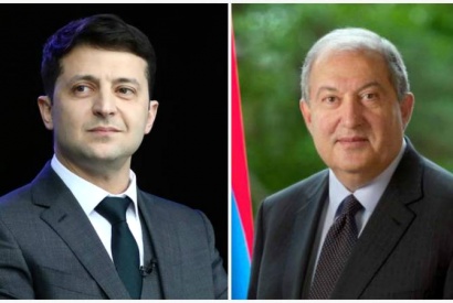 Նախագահ Արմեն Սարգսյանը շնորհավորել է Վլադիմիր Զելենսկիին՝ պաշտոնն ստանձնելու կապակցությամբ