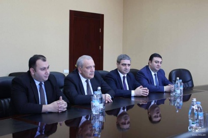 Վրաստանում ՀՀ դեսպանության դիվանագետներն հանդիպում են ունեցել Կախեթիի նահանգապետ Իրակլի Քադագաշվիլիի հետ