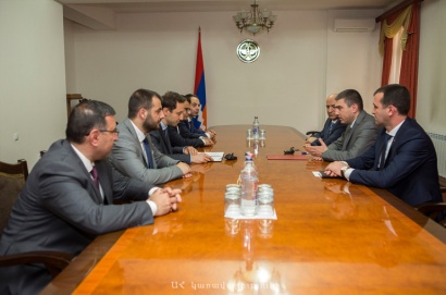 Արցախի Հանրապետության պետական նախարար Գրիգորի Մարտիրոսյանն ընդունել է Երևանի քաղաքապետի գլխավորած պատվիրակությանը