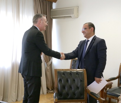 ՀՀ էկոնոմիկայի նախարարն ընդունել է Հայաստանում Ասիական Զարգացման Բանկի երևանյան գրասենյակի տնօրենին