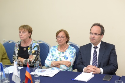 ԱԳ նախարար Զոհրաբ Մնացականյանի հանդիպում է ունեցել Եվրոպայի խորհրդի գլխավոր քարտուղարի տեղակալ Գաբրիելա Բատաինի-Դրագոնիի հետ