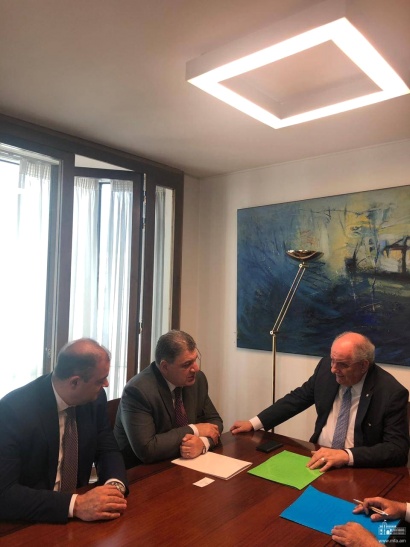 ՀՀ ԱԳՆ գլխավոր քարտուղար Վահագն Մելիքյանը հանդիպում է ունեցել Հունաստանի ԱԳ նախարարի տեղակալ Տերենս-Նիկոլաոս Քուիքի հետ