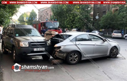 Խոշոր ավտովթար Երևանում. բախվել են Infiniti-ն, Hyundai-ը, Opel-ը, Nissan-ը, Mazda-ն. կան վիրավորներ. մի քանիսի վարորդների ինքնությունը պարզվում է. ՖՈՏՈՌԵՊՈՐՏԱԺ