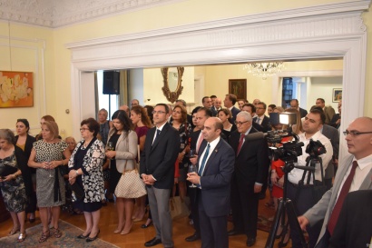 Ընդունելություն ԱՄՆ-ում ՀՀ դեսպանությունում` ի պատիվ Ազգային ժողովի նախագահ Արարատ Միրզոյանի. ՖՈՏՈՌԵՊՈՐՏԱԺ