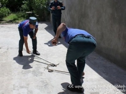 Փրկարարները մեկ օրում բռնել են 1 գյուրզա, 2 սահնօձ, 1 շահմար տեսակի օձեր