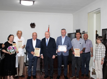 Բաթումում Սպիտակի երկրաշարժի 30-րդ տարելիցի առթիվ ՀՀ արտակարգ իրավիճակների նախարարությանը շնորհակալագրեր են հանձնել