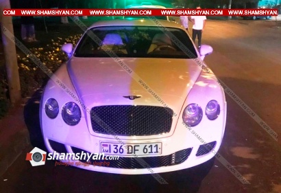 Երևանում 24-ամյա վարորդը Bentley-ով վրաերթի է ենթարկել 65-ամյա հետիոտնին. ՖՈՏՈՌԵՊՈՐՏԱԺ