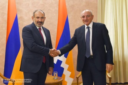 Նիկոլ Փաշինյանն ու Բակո Սահակյանը քննարկել են Հայաստան-Արցախ փոխգործակցության հարցերի լայն շրջանակ