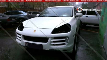 Երևանում թալանել են 36-ամյա վարորդի Porsche Cayenne-ը՝ տանելով առջևի լուսարձակները