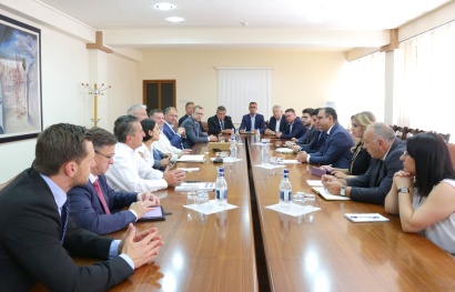 ՀՀ էկոնոմիկայի նախարարն ընդունել է Սաքսոնիա-Անհալթ երկրամասի Լանդթագի պատգամավորների պատվիրակությանը