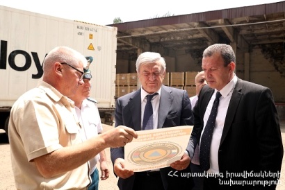 Սիրիա է ուղարկվել Ռուս-հայկական մարդասիրական արձագանքման կենտրոնի կողմից տրամադրված հերթական մարդասիրական օգնությունը. ՏԵՍԱՆՅՈՒԹ