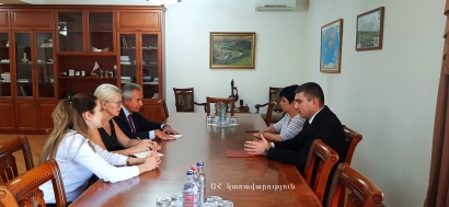 ԱՀ պետնախարարն ընդունել է Հայաստանի ամերիկյան համալսարանի պատվիրակությանը