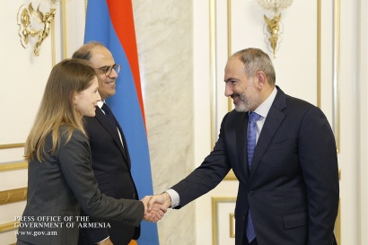 Վարչապետն ընդունել է ԱՄՀ Միջին Արևելքի և Կենտրոնական Ասիայի դեպարտամենտի տնօրենին