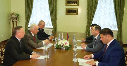 ՀՀ քննչական կոմիտեի նախագահն աշխատանքային հանդիպում է ունեցել ՌԴ Քննչական կոմիտեի նախագահի հետ.ՖՈՏՈՌԵՊՈՐՏԱԺ