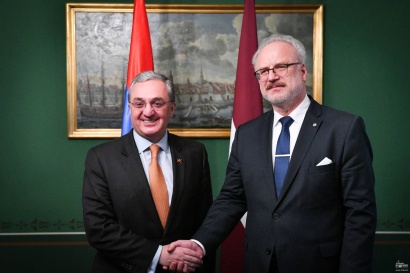 ԱԳ նախարար Զոհրաբ Մնացականյանը հանդիպել է Լատվիայի նախագահին