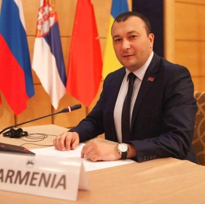 Վահե Էնֆիաջյանի ելույթը ՍԾՏՀ ԽՎ տնտեսական, առեւտրի, տեխնոլոգիական եւ բնապահպանական հարցերի հանձնաժողովի 53-րդ նիստում