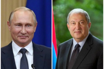 Վլադիմիր Պուտինը շնորհավորական ուղերձ է հղել նախագահ Սարգսյանին Անկախության տոնի առթիվ