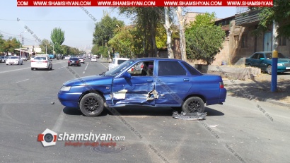 Ավտովթար Երևանում. բախվել են Opel Zafira-ն ու ВАЗ 21102-ը. կա վիրավոր. օպերատիվ են գործել բժիշկներն ու ճանապարհային ոստիկանները. ՖՈՏՈՌԵՊՈՐՏԱԺ