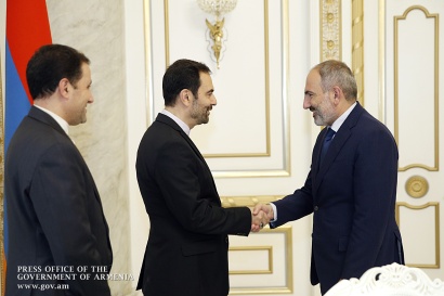 Վարչապետն ընդունել է Հայաստանում իր դիվանագիտական առաքելությունն ավարտող Իրանի դեսպանին