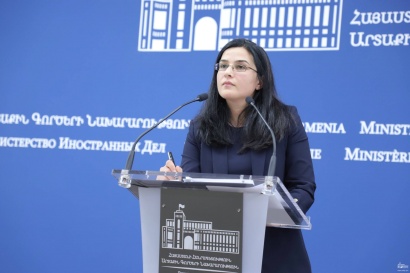 ԱԳՆ մամուլի խոսնակ Աննա Նաղդալյանի ճեպազրույցը լրագրողների հետ. ՏԵՍԱՆՅՈՒԹ