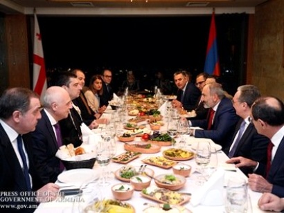 Վարչապետ Փաշինյանի անունից ի պատիվ Վրաստանի վարչապետի տրվել է պաշտոնական ընթրիք