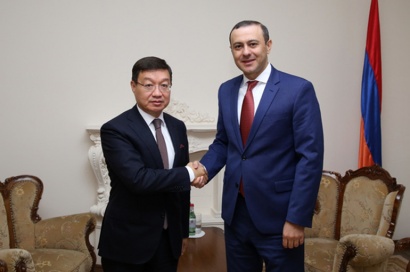 Անվտանգության խորհրդի քարտուղարը Ղազախստանի դեսպանի հետ քննարկել է անվտանգության ոլորտում համագործակցությունը