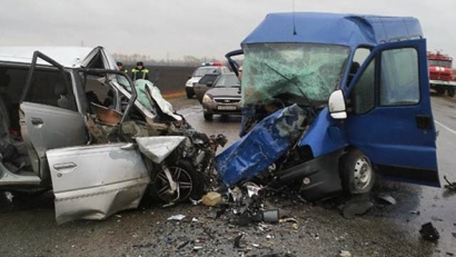ՌԴ Ալթայի երկրամասում ավտովթարի հետևանքով կա 8 զոհ. ՏԵՍԱՆՅՈՒԹԵՐ
