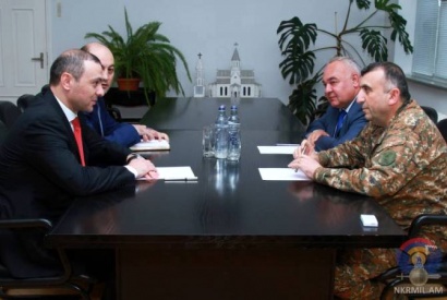 Կարեն Աբրահամյանն ընդունել է ՀՀ անվտանգության խորհրդի քարտուղար Արմեն Գրիգորյանին