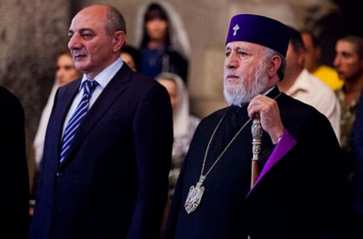 Բակո Սահակյանը շնորհավորել է Ամենայն Հայոց Կաթողիկոս Ն.Ս.Օ.Տ.Տ. Գարեգին Բ-ին՝ գահակալության 20-րդ տարեդարձի առթիվ