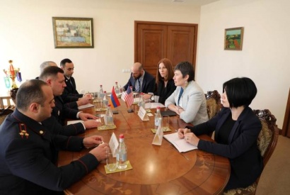 Հայկ Գրիգորյանը հանդիպել է ԱՄՆ Հետաքննությունների դաշնային բյուրոյի իրավական կցորդի հետ