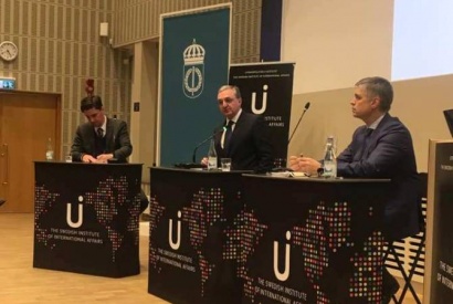 ՀՀ արտգործնախարարը Շվեդիայում մասնակցում է ԱլԳ տասնամյակին նվիրված դասախոսությանը