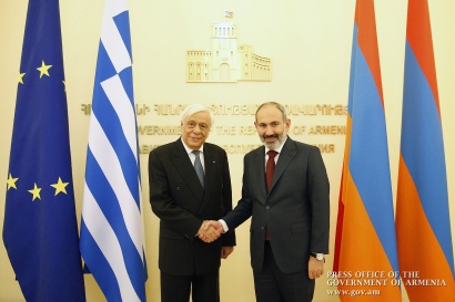 Եռակողմ համագործակցությունը կարող է մեծ արդյունք տալ. Փաշինյանն ընդունել է Հունաստանի նախագահին. ՖՈՏՈՌԵՊՈՐՏԱԺ